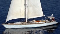 MIDNIGHT SUN Under sail